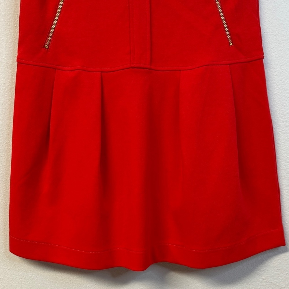 J. Crew Crewcuts Girls Sleeveless Ponte Knit Zippered Pockets Girls Size 10 - Picture 4 of 6